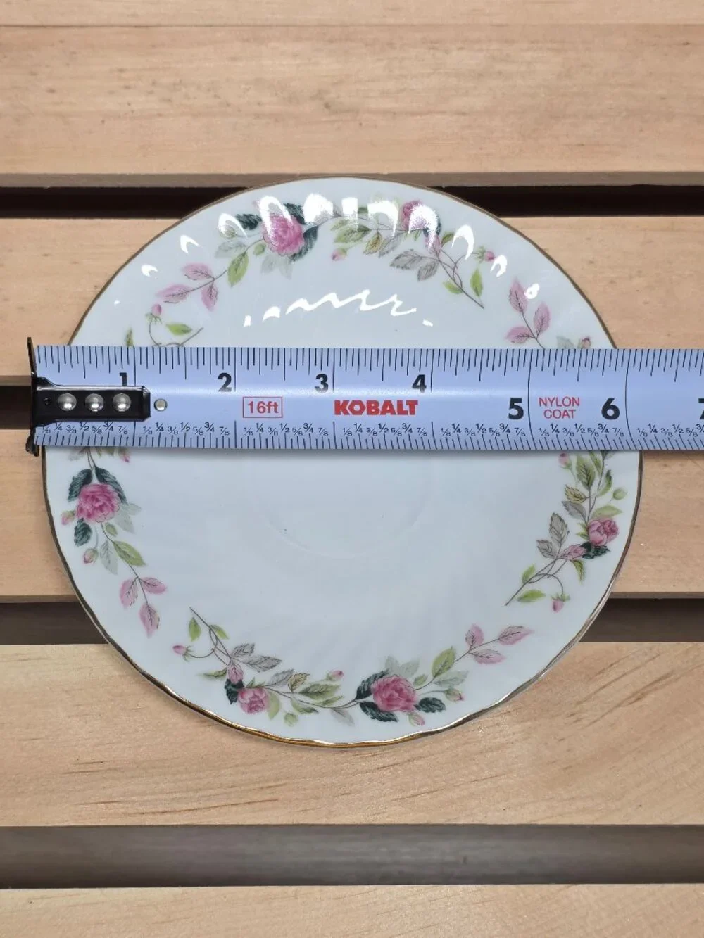Creative Regency Rose Japan Pink Floral Tea Cup Saucers 6